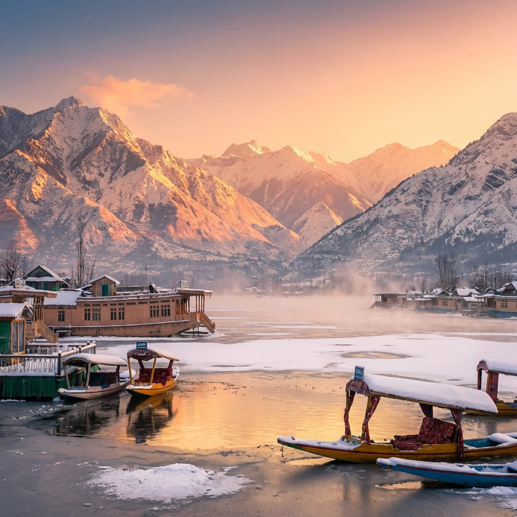 Snowy Mountains of Kashmir